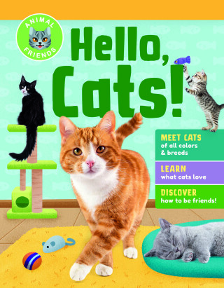 Cover image: Animal Friends: Hello, Cats! 9781635869200