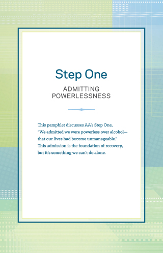 Cover image: Step One