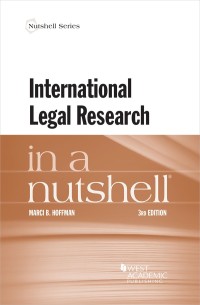Cover image: Hoffman's International Legal Research in a Nutshell 3rd edition 9781684675845