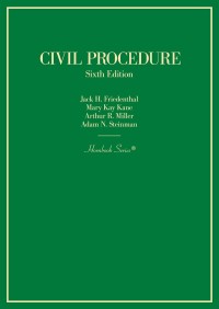 Cover image: Civil Procedure 6th edition 9781647082697