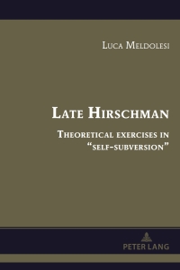 Cover image: Late Hirschman 1st edition 9781636675404