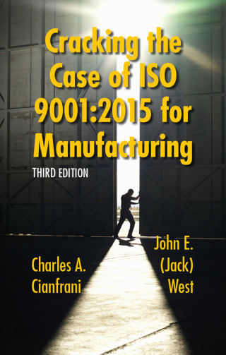 Cover image: Cracking the Case of ISO 9001:2015 for Manufacturing 9780873899079