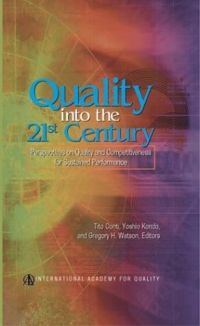Cover image: Quality into the 21st Century 9780873896023