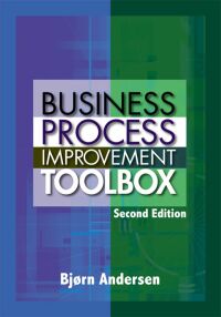 Cover image: Business Process Improvement Toolbox 2nd edition 9780873897198