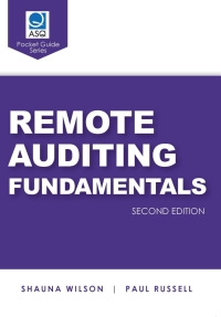 Cover image: Remote Auditing Fundamentals 2nd edition 9781636941943