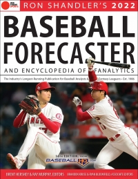 Imagen de portada: Ron Shandler's 2022 Baseball Forecaster 9781629379739