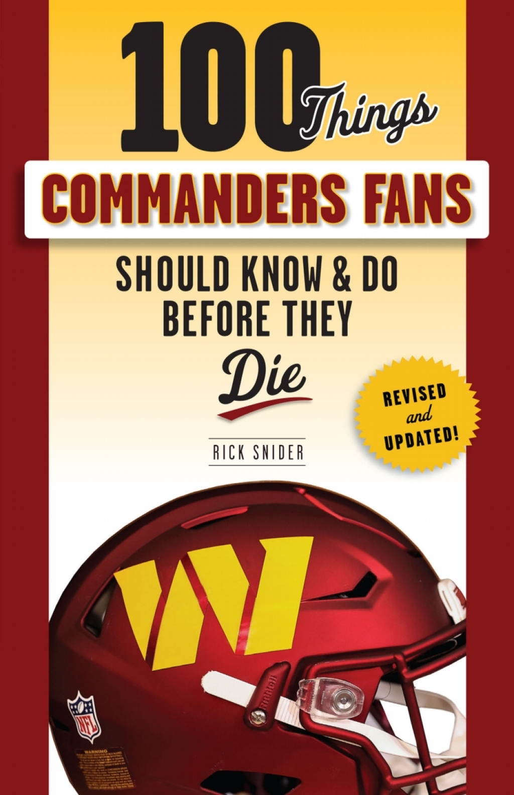 100 Things Commanders Fans Should Know & Do Before They Die