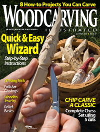 Omslagafbeelding: Woodcarving Illustrated Issue 43 Summer 2008 9781497102514