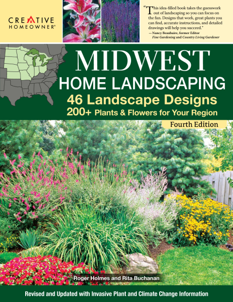 Midwest Home Landscaping including South-Central Canada, 4th Edition: 46 Landscape Designs with 200+ Plants & Flowers for Your Region - FULL INSTANT DOWNLOAD | PDF DOCX EPUB