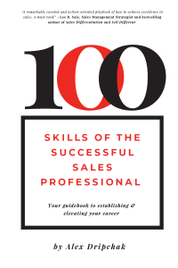 Cover image: 100 Skills of the Successful Sales Professional 9781637420621
