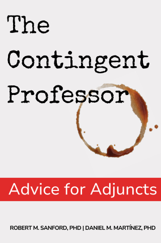 Cover image: The Contingent Professor 9781637428023