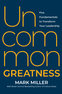 Cover image: Uncommon Greatness 9781637744703