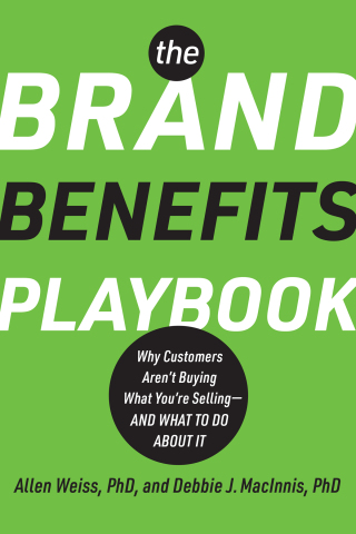 Cover image: The Brand Benefits Playbook 9781637745038