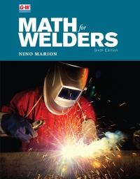 Cover image: Math for Welders 6th edition 9781635636581