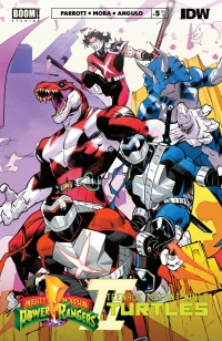 Cover image: Mighty Morphin Power Rangers/ Teenage Mutant Ninja Turtles II #5 9781637968147