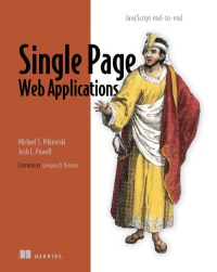 Cover image: Single Page Web Applications 9781617290756