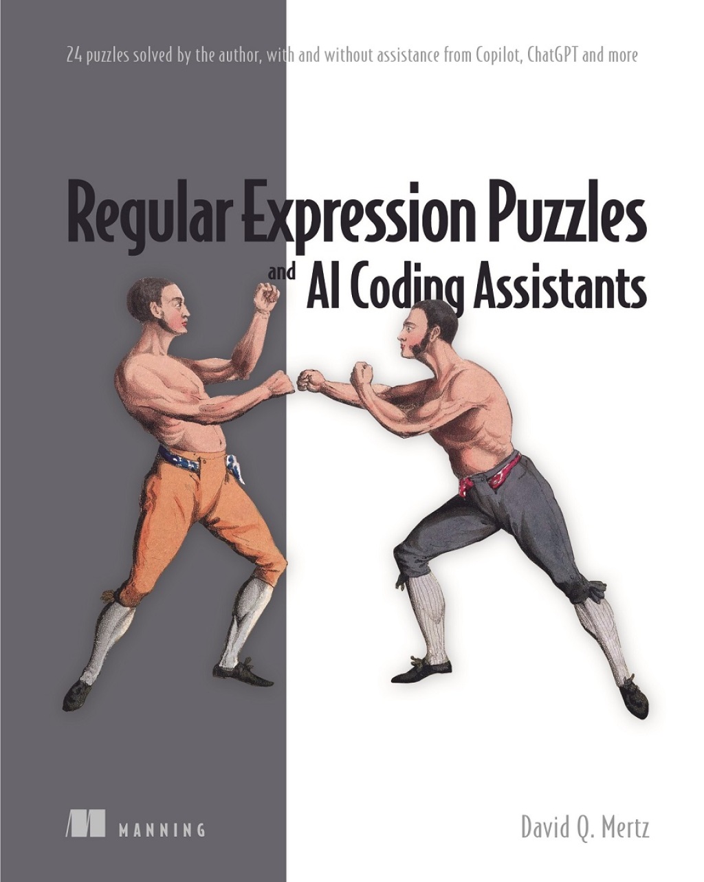 Regular Expression Puzzles and AI Coding Assistants 24 puzzles solved by the author, with and without assistance from Copilot, ChatGPT and more