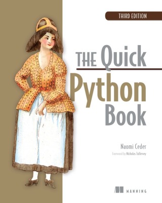 Cover image: The Quick Python Book 9781617294037