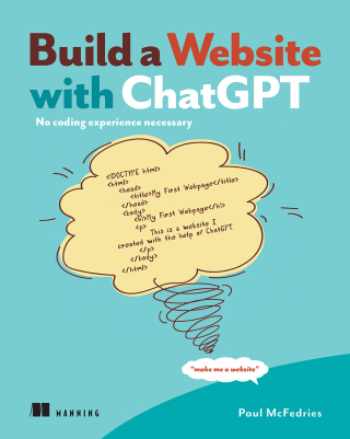Cover image: Build a Website with ChatGPT 9781633436961