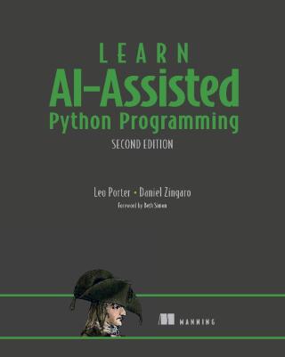 Cover image: Learn AI-Assisted Python Programming 2nd edition 9781633435995