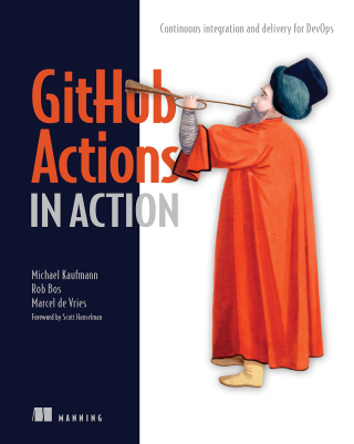 Cover image: GitHub Actions in Action 9781633437302
