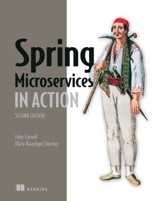 Cover image: Spring Microservices in Action 2nd edition 9781617296956