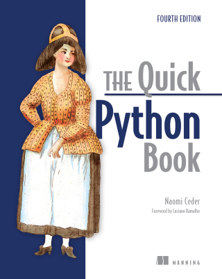 Cover image: The Quick Python Book, Fourth Edition 9781633436336
