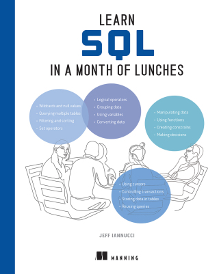 Cover image: Learn SQL in a Month of Lunches 9781633438576