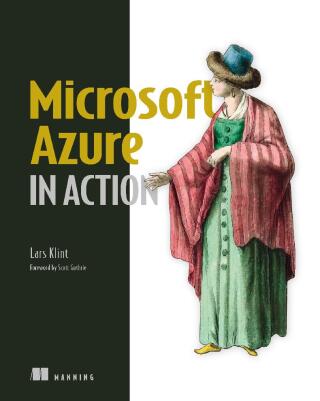 Cover image: Microsoft Azure in Action 9781617299650