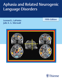Cover image: Aphasia and Related Neurogenic Language Disorders 5th edition 9781626234413
