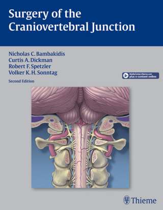 Cover image: Surgery of the Craniovertebral Junction 2nd edition 9781604063387
