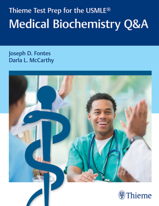 Cover image: Thieme Test Prep for the USMLE®: Medical Biochemistry Q&A 1st edition 9781626234635