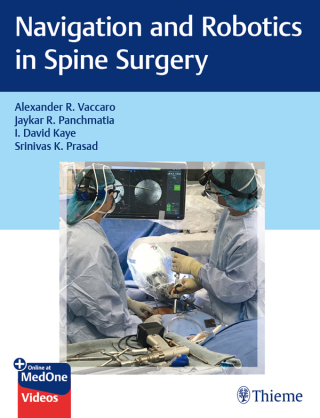 Omslagafbeelding: Navigation and Robotics in Spine Surgery 1st edition 9781684200313