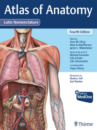 表紙画像: Atlas of Anatomy, Latin Nomenclature 4th edition 9781684204519