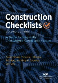 Cover image: Construction Checklists 2nd edition 9781639050239