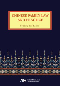 Cover image: Chinese Family Law and Practice 9781639052233