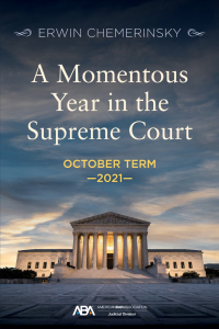 Cover image: A Momentous Year in the Supreme Court 9781639052325