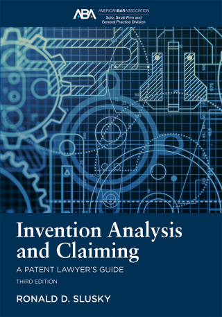 Cover image: Invention Analysis and Claiming 9781639056125