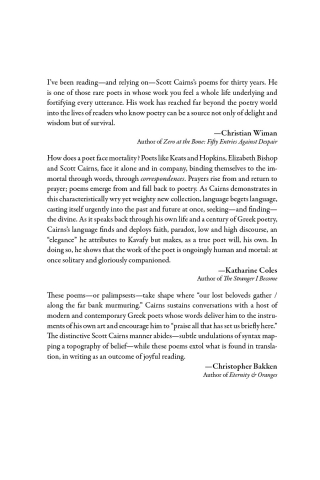 Cover image: Correspondence with My Greeks 9781639821716