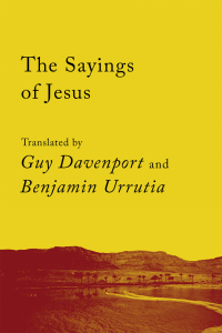 Cover image: The Sayings of Jesus 9781640093454