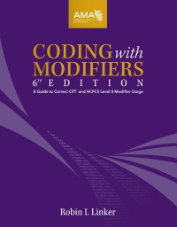 Cover image: Coding with Modifiers 6th edition 9781640160378