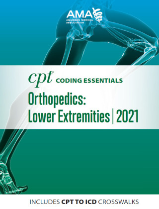 Imagen de portada: CPT Coding Essentials for Orthopaedics Lower 2021 9781640160668