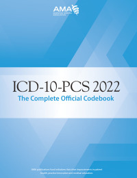 表紙画像: ICD-10-PCS 2022 The Complete Official Codebook 9781640161597