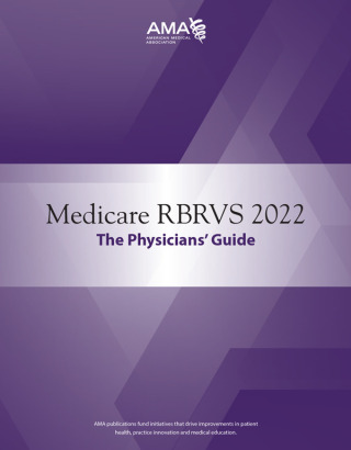 Titelbild: Medicare RBRVS 2022: The Physicians' Guide 9781640161634