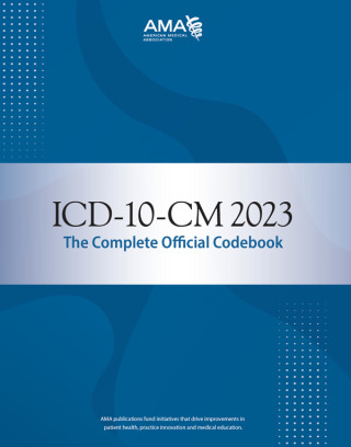 Cover image: ICD-10-CM 2023 The Complete Official Codebook 9781640162228