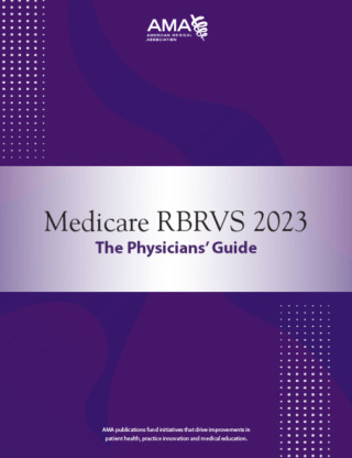 Cover image: Medicare RBRVS 2023: The Physicians' Guide 9781640162310
