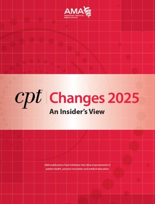 Imagen de portada: CPT Changes 2025: An Insider's View 9781640163065