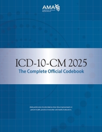 Imagen de portada: ICD-10-CM 2025 The Complete Official Codebook 9781640163102