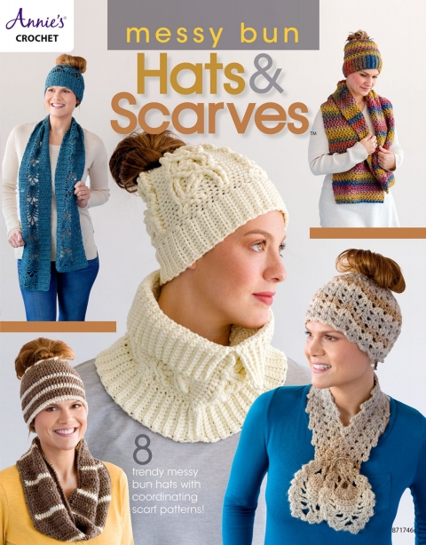 Messy Bun Hats & Scarves - FULL INSTANT DOWNLOAD | PDF DOCX EPUB