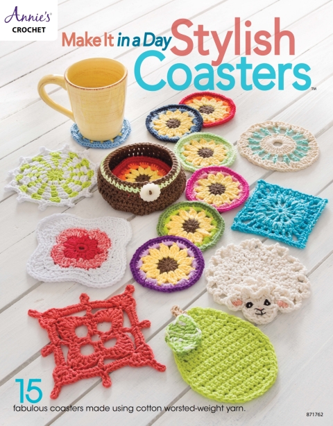 Make It In a Day: Stylish Coasters, 1st Edition - FULL INSTANT DOWNLOAD | PDF DOCX EPUB